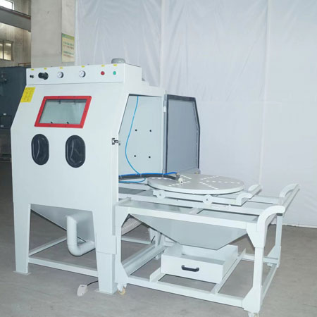 张家口喷砂机里面的砂能不能洗?怎么洗?