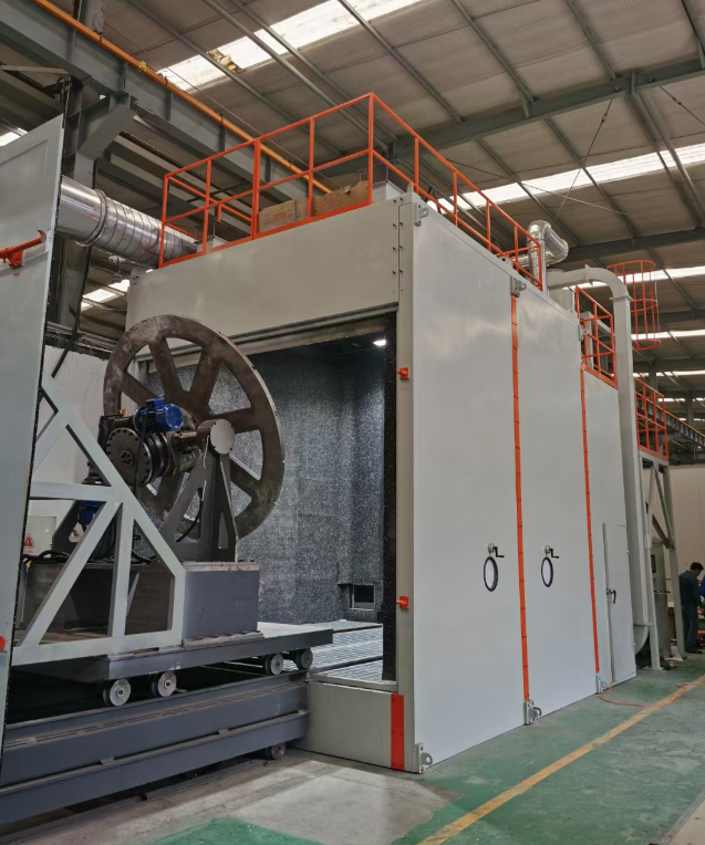 张家口喷砂机环保改造 符合行业排放标准