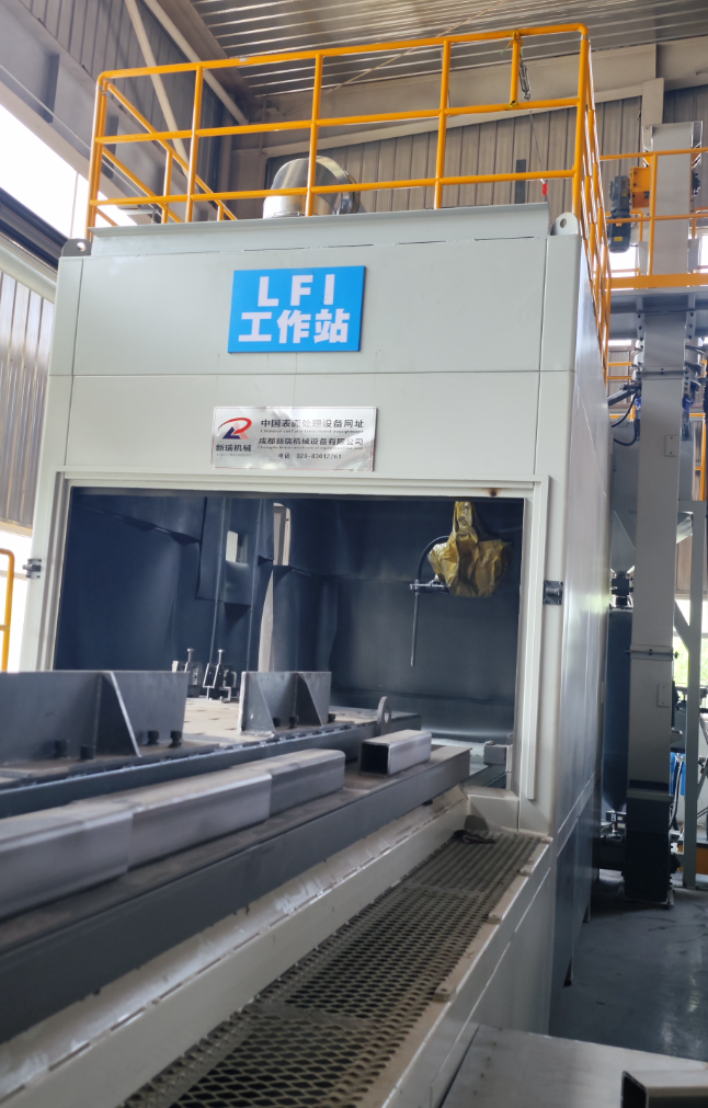 张家口大口径喷砂机 适合大型工件处理